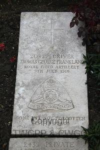 Boulogne Eastern Cemetery - Frankland, Thomas George