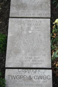 Boulogne Eastern Cemetery - Fraser, William Smith