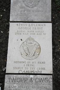 Boulogne Eastern Cemetery - Frost, George