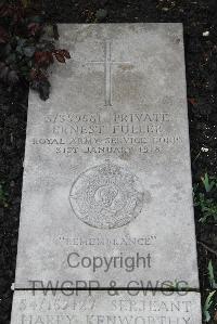 Boulogne Eastern Cemetery - Fuller, Ernest