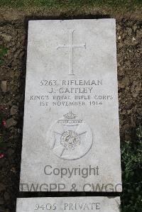 Boulogne Eastern Cemetery - Gaitley, J