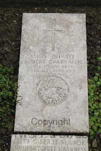 Boulogne Eastern Cemetery - Galbraith, Robert