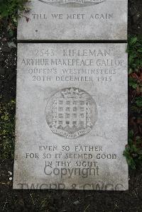 Boulogne Eastern Cemetery - Gallop, Arthur Makepeace