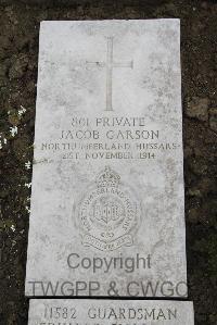 Boulogne Eastern Cemetery - Garson, Jacob