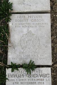 Boulogne Eastern Cemetery - Gibson, Robert