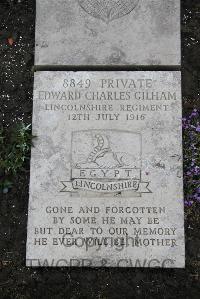 Boulogne Eastern Cemetery - Gilham, Edward Charles