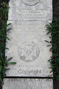 Boulogne Eastern Cemetery - Gill, Sidney Alec