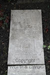 Boulogne Eastern Cemetery - Glasgow, Robert Archibald