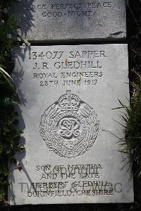 Boulogne Eastern Cemetery - Gledhill, Joseph Radcliffe