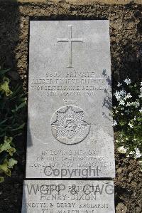 Boulogne Eastern Cemetery - Glithero, Alfred Ernest