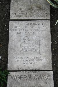 Boulogne Eastern Cemetery - Goddard, Joseph Ernest