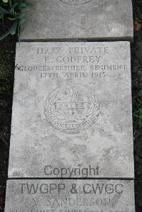 Boulogne Eastern Cemetery - Godfrey, E