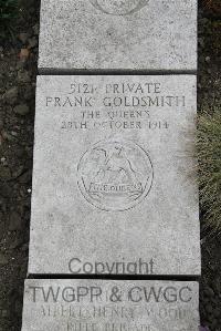 Boulogne Eastern Cemetery - Goldsmith, Frank