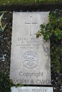 Boulogne Eastern Cemetery - Gosling, A