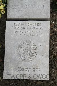 Boulogne Eastern Cemetery - Grady, Edward