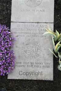 Boulogne Eastern Cemetery - Graham, William James