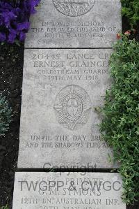 Boulogne Eastern Cemetery - Grainger, Ernest