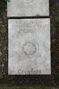 Boulogne Eastern Cemetery - Gray, William Isaac