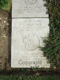 Boulogne Eastern Cemetery - Gregory, Ernest George