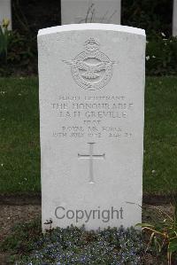 Boulogne Eastern Cemetery - Greville, The Hon. John Ambrose Henry