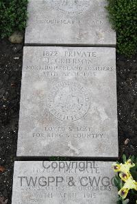 Boulogne Eastern Cemetery - Grierson, John