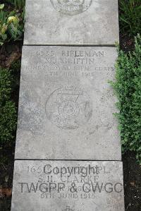 Boulogne Eastern Cemetery - Griffin, Samuel Joseph