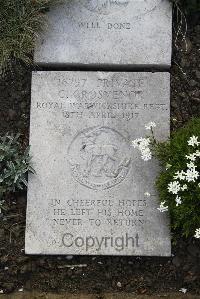 Boulogne Eastern Cemetery - Grosvenor, Christopher