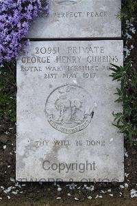 Boulogne Eastern Cemetery - Gubbins, George Henry