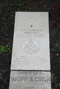 Boulogne Eastern Cemetery - Guy, John