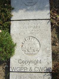 Boulogne Eastern Cemetery - Hardy, Leslie George