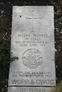 Boulogne Eastern Cemetery - Hall, Wilfred