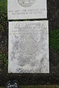 Boulogne Eastern Cemetery - Halley, Thomas