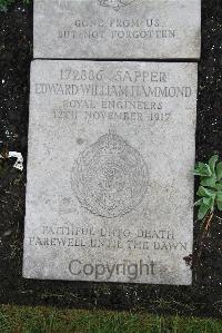 Boulogne Eastern Cemetery - Hammond, Edward William