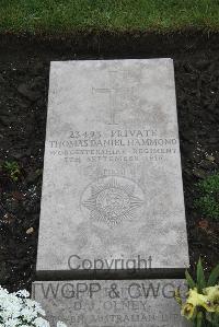 Boulogne Eastern Cemetery - Hammond, Thomas Daniel