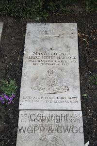 Boulogne Eastern Cemetery - Hancock, Albert Henry