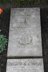 Boulogne Eastern Cemetery - Hardcastle, Harold Leonard