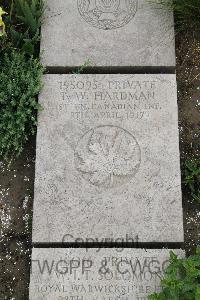 Boulogne Eastern Cemetery - Hardman, T W