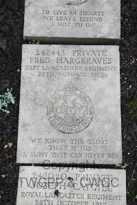 Boulogne Eastern Cemetery - Hargreaves, Fred