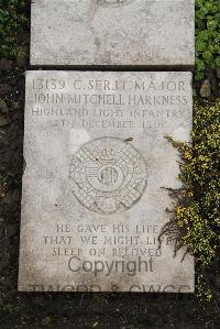 Boulogne Eastern Cemetery - Harkness, John Mitchell