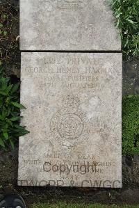 Boulogne Eastern Cemetery - Harman, George Henry