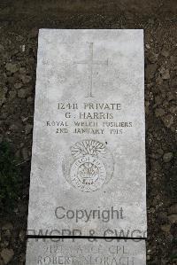 Boulogne Eastern Cemetery - Harris, G