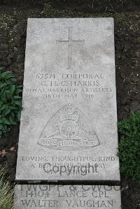 Boulogne Eastern Cemetery - Harris, George Henry Charles