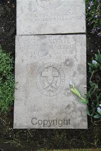 Boulogne Eastern Cemetery - Hartrup, Henry