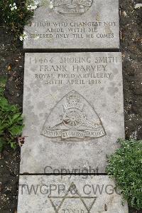 Boulogne Eastern Cemetery - Harvey, Frank