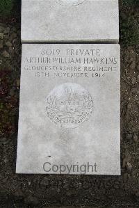 Boulogne Eastern Cemetery - Hawkins, Arthur William