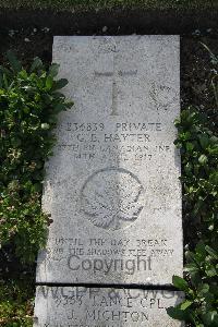 Boulogne Eastern Cemetery - Hayter, George Edmond