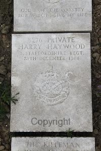 Boulogne Eastern Cemetery - Haywood, Harry