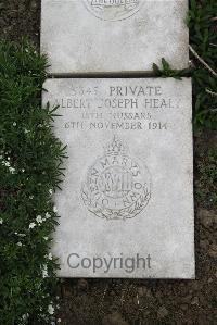 Boulogne Eastern Cemetery - Healy, Albert Joseph