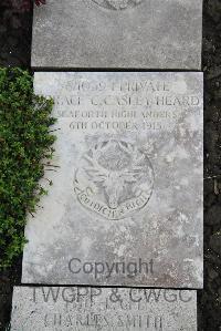 Boulogne Eastern Cemetery - Heard, Horace Cyril Casley