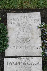 Boulogne Eastern Cemetery - Hellyer, George Peabody